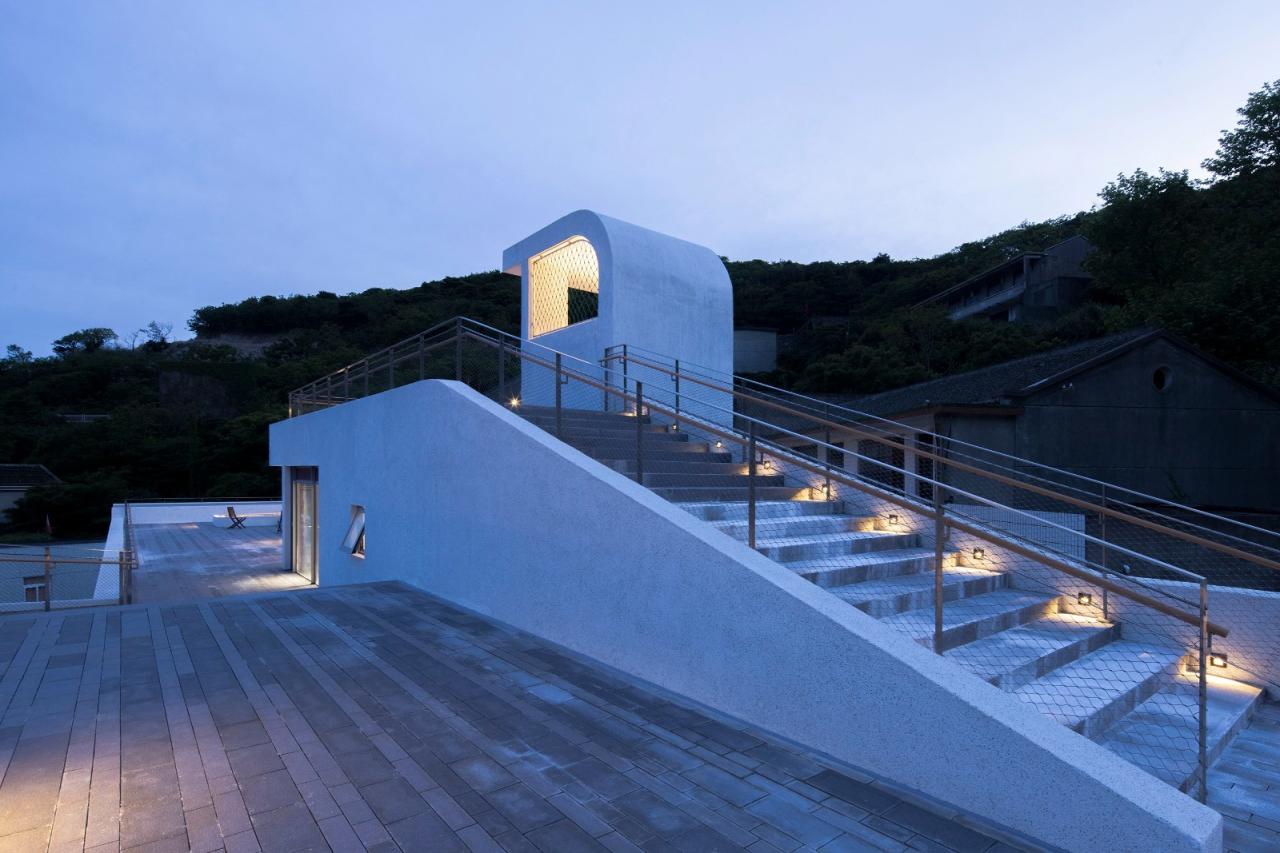 BIM建筑|孤岛浮舟：舟山柴山岛托老所 / 孟凡浩-line+建筑事务所