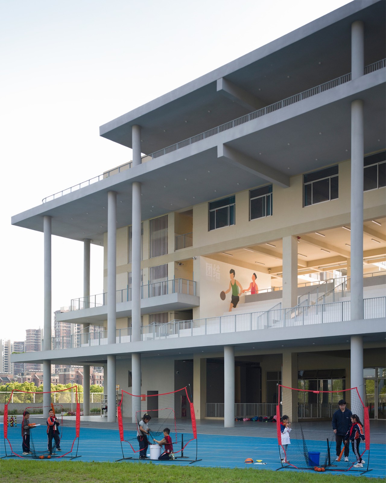 BIM建筑|仙林学校 / 雁飞建筑事务所