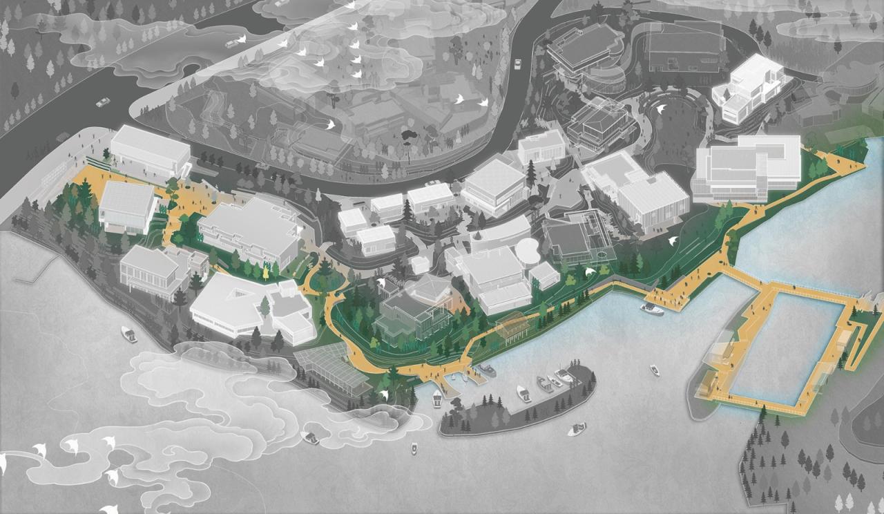 BIM建筑|麓湖CPI岛 / 几里建筑