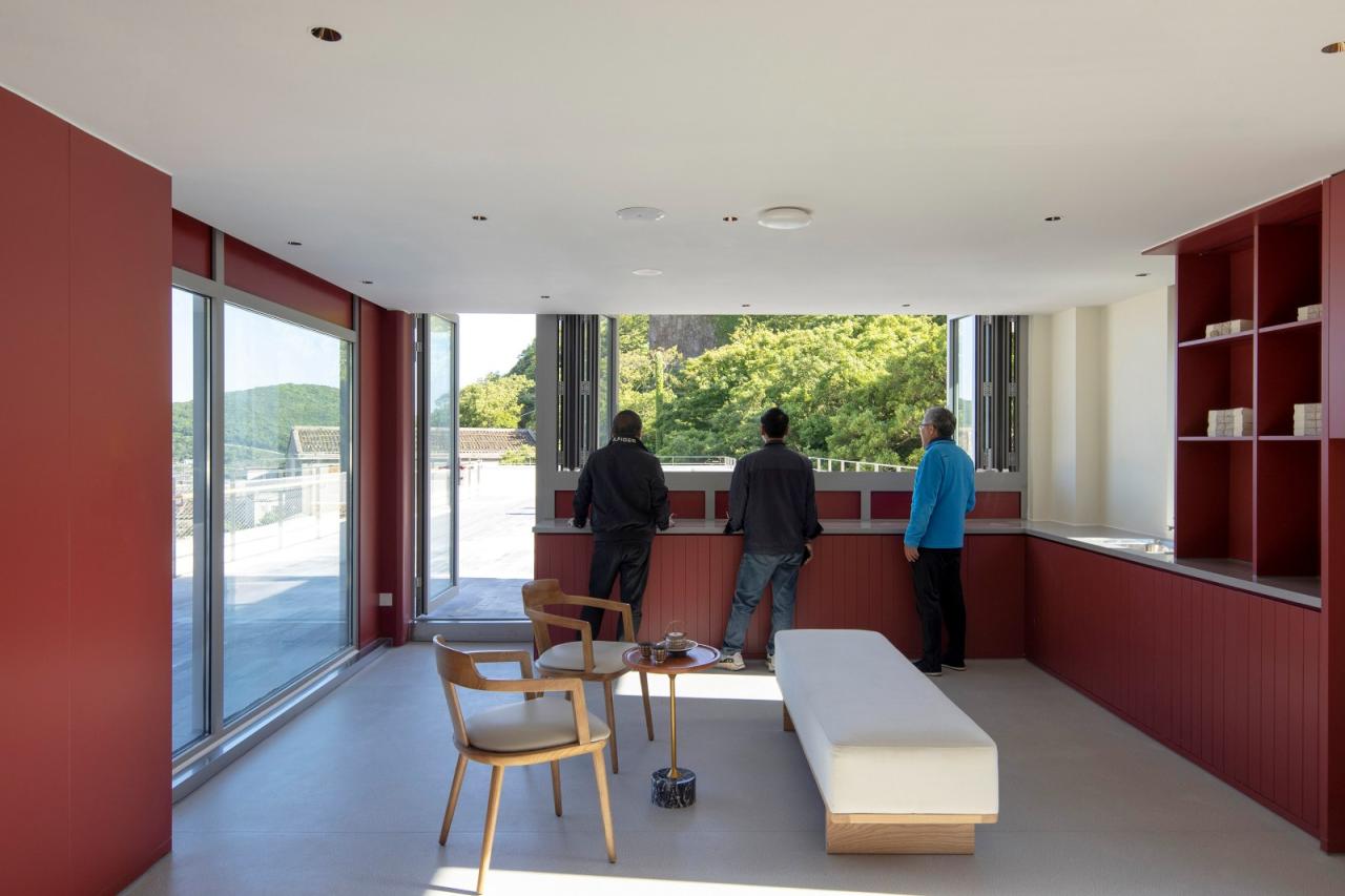 BIM建筑|孤岛浮舟：舟山柴山岛托老所 / 孟凡浩-line+建筑事务所