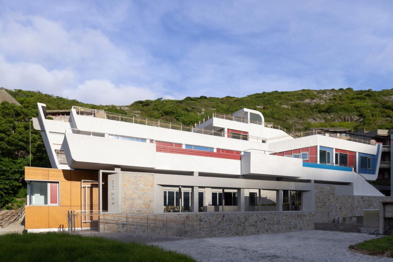 BIM建筑|孤岛浮舟：舟山柴山岛托老所 / 孟凡浩-line+建筑事务所