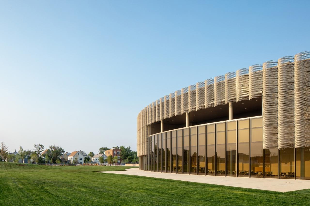 BIM建筑|芝加哥公园区总部和体育馆 / John Ronan Architects