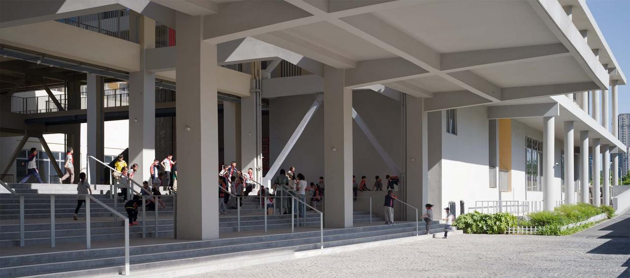 BIM建筑|仙林学校 / 雁飞建筑事务所