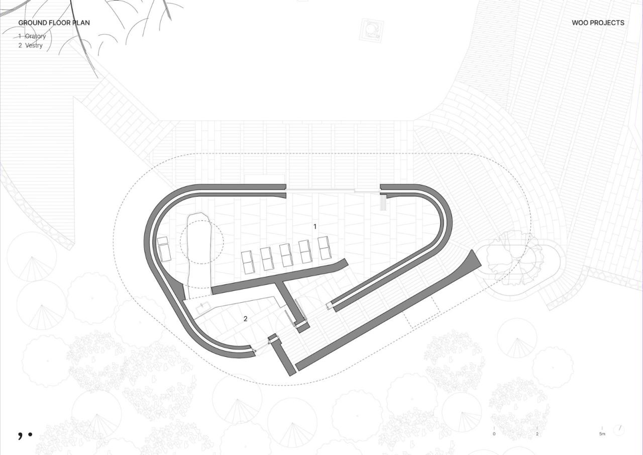 BIM建筑|Thomas Choi 诞生纪念礼拜堂 / Woo-projects Architects