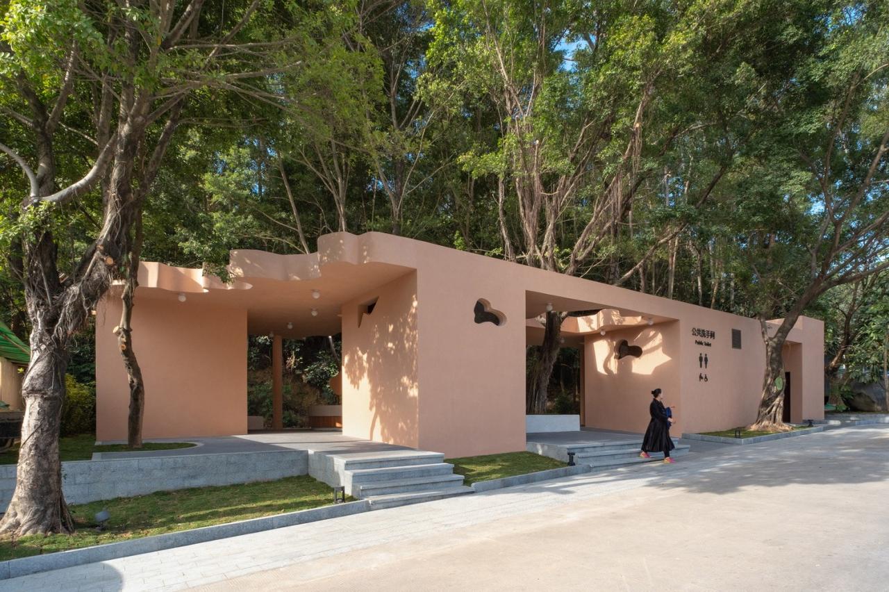 BIM建筑|绯影.驿站：石芽岭公园配套 / Studio 10