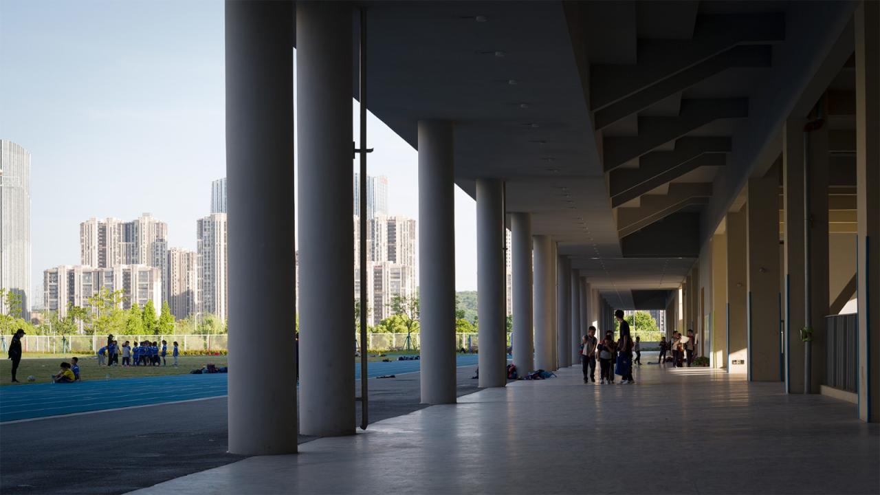 BIM建筑|仙林学校 / 雁飞建筑事务所