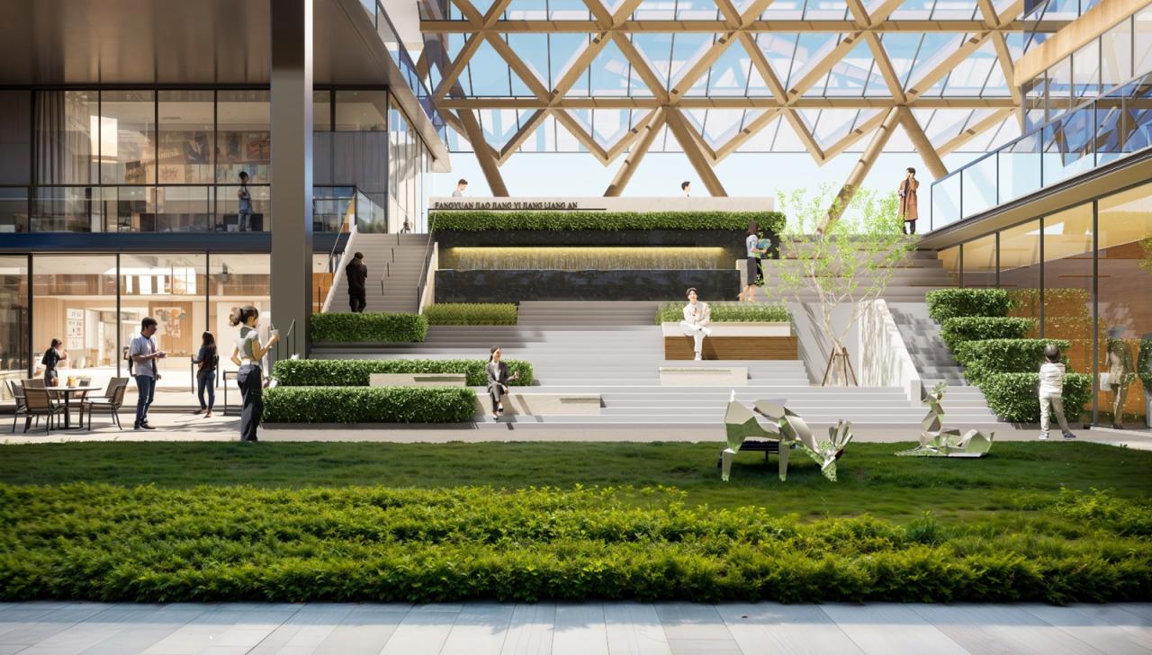 BIM建筑|城市绿谷：寿仙谷 • 数智健康综合体设计竞标方案 / LEAP