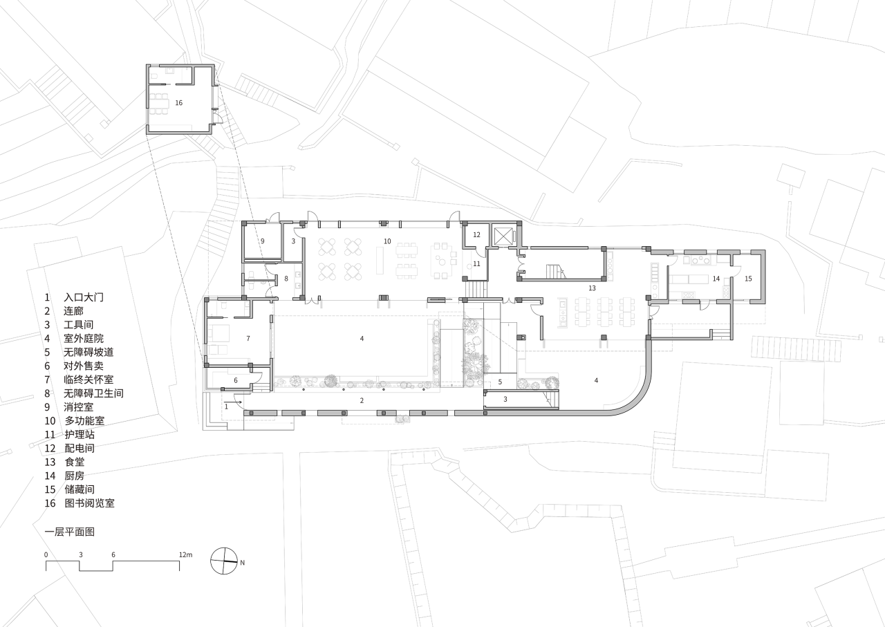 BIM建筑|孤岛浮舟：舟山柴山岛托老所 / 孟凡浩-line+建筑事务所