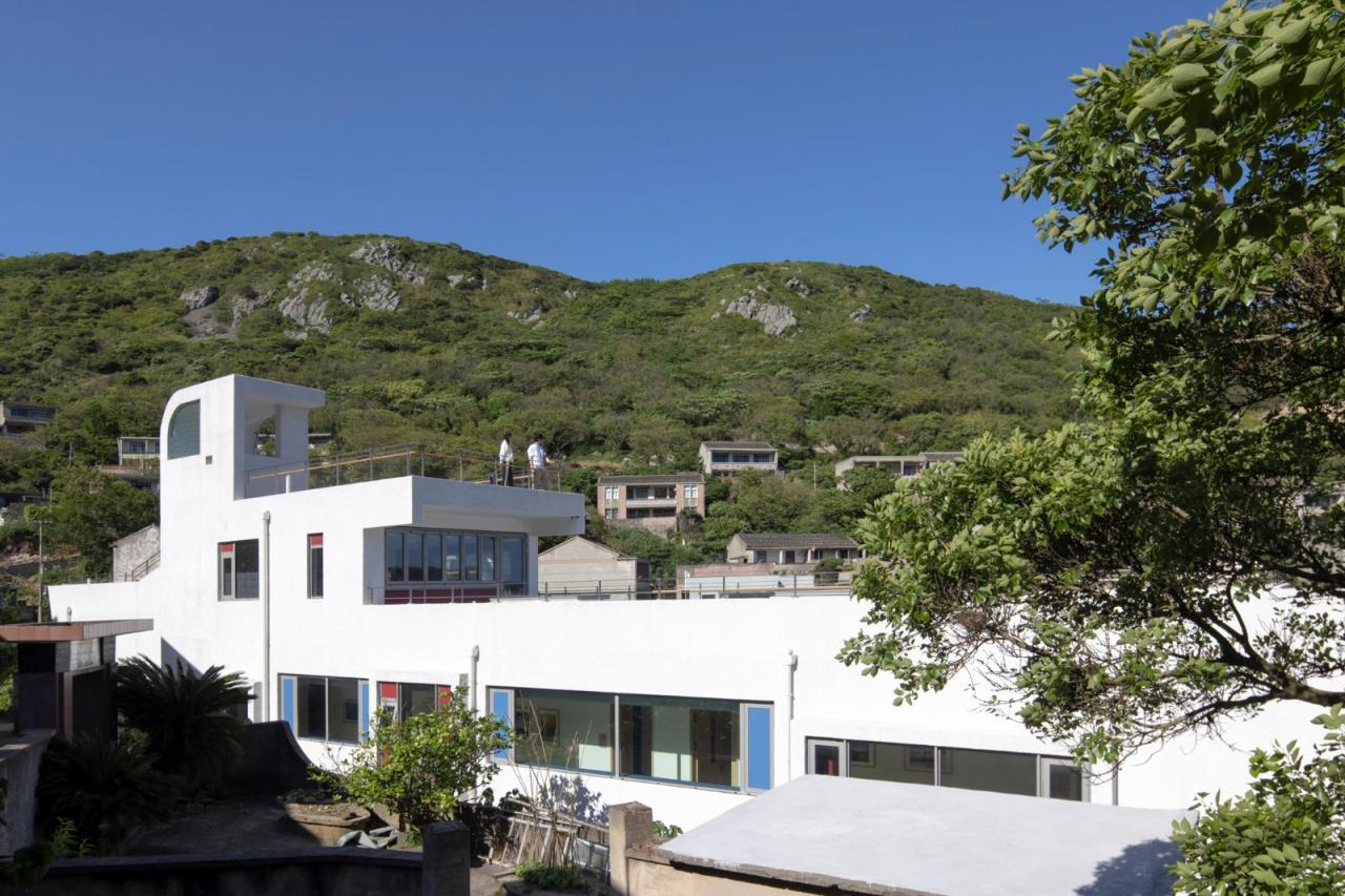 BIM建筑|孤岛浮舟：舟山柴山岛托老所 / 孟凡浩-line+建筑事务所