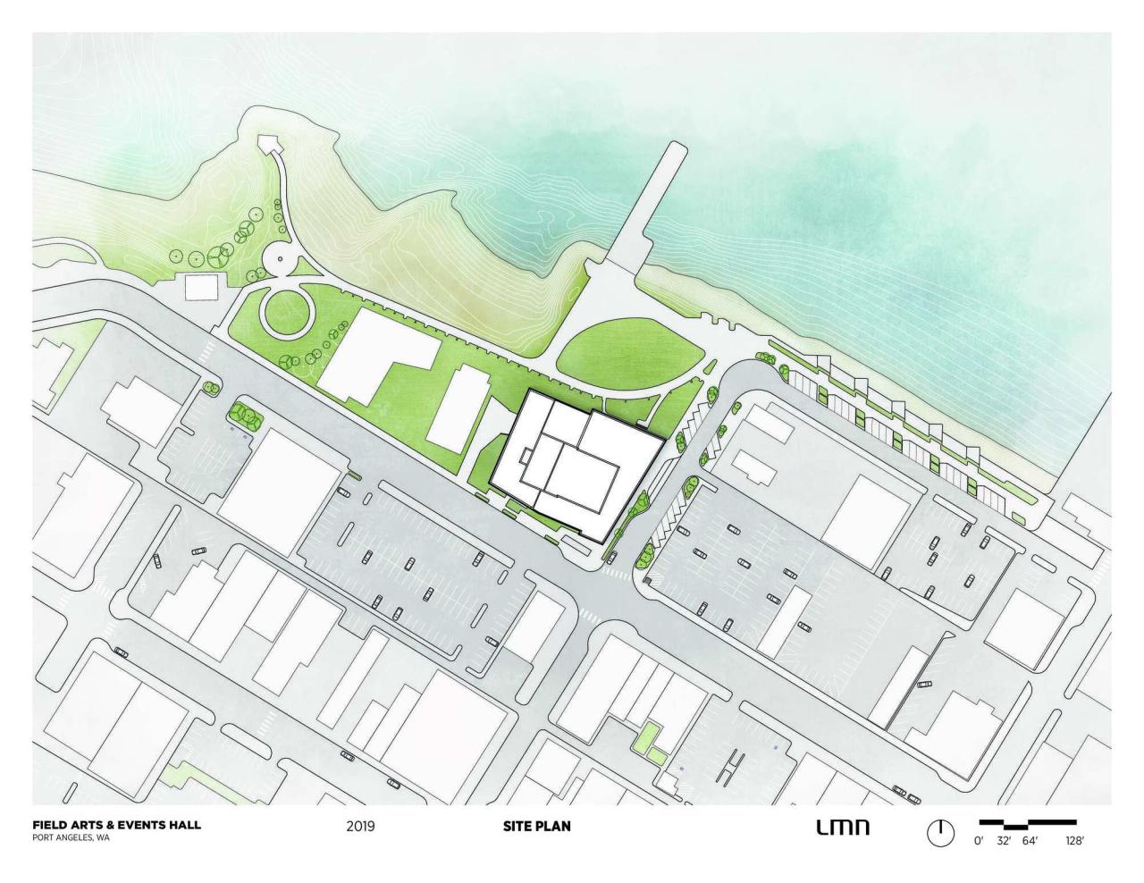 BIM建筑|Field 艺术与活动大厅 / LMN Architects