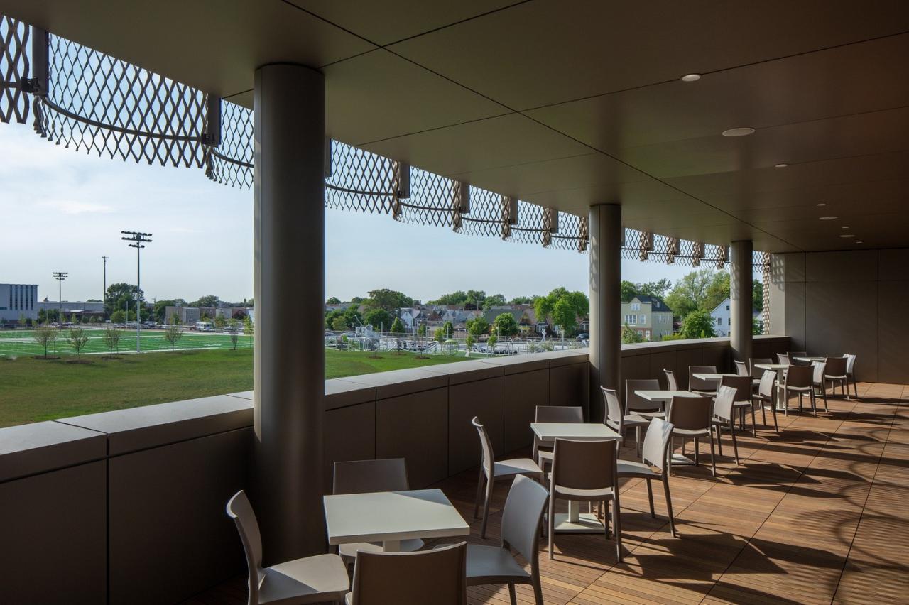 BIM建筑|芝加哥公园区总部和体育馆 / John Ronan Architects