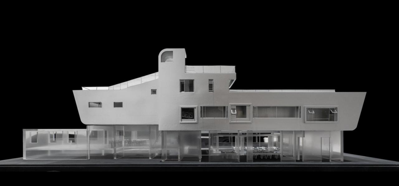 BIM建筑|孤岛浮舟：舟山柴山岛托老所 / 孟凡浩-line+建筑事务所