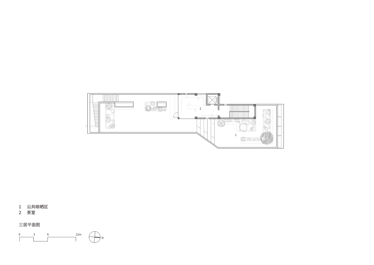 BIM建筑|孤岛浮舟：舟山柴山岛托老所 / 孟凡浩-line+建筑事务所