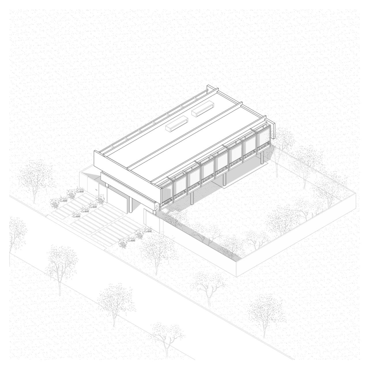 BIM建筑|柱间住宅 / Esteras Perrote