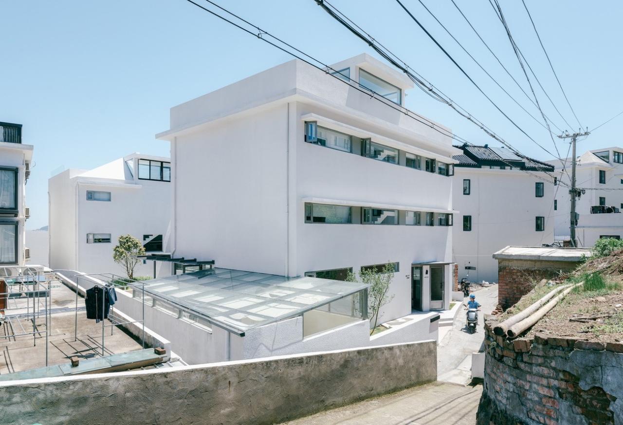 BIM建筑|舟山海街11号民宿二期 / MAT超级建筑