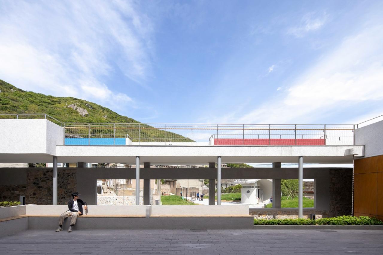 BIM建筑|孤岛浮舟：舟山柴山岛托老所 / 孟凡浩-line+建筑事务所