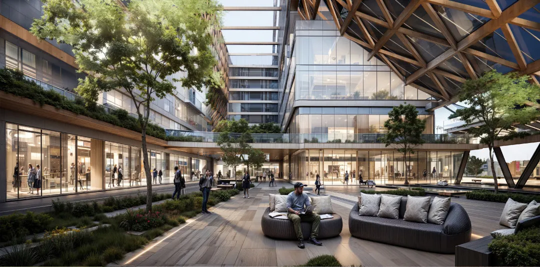 BIM建筑|城市绿谷：寿仙谷 • 数智健康综合体设计竞标方案 / LEAP