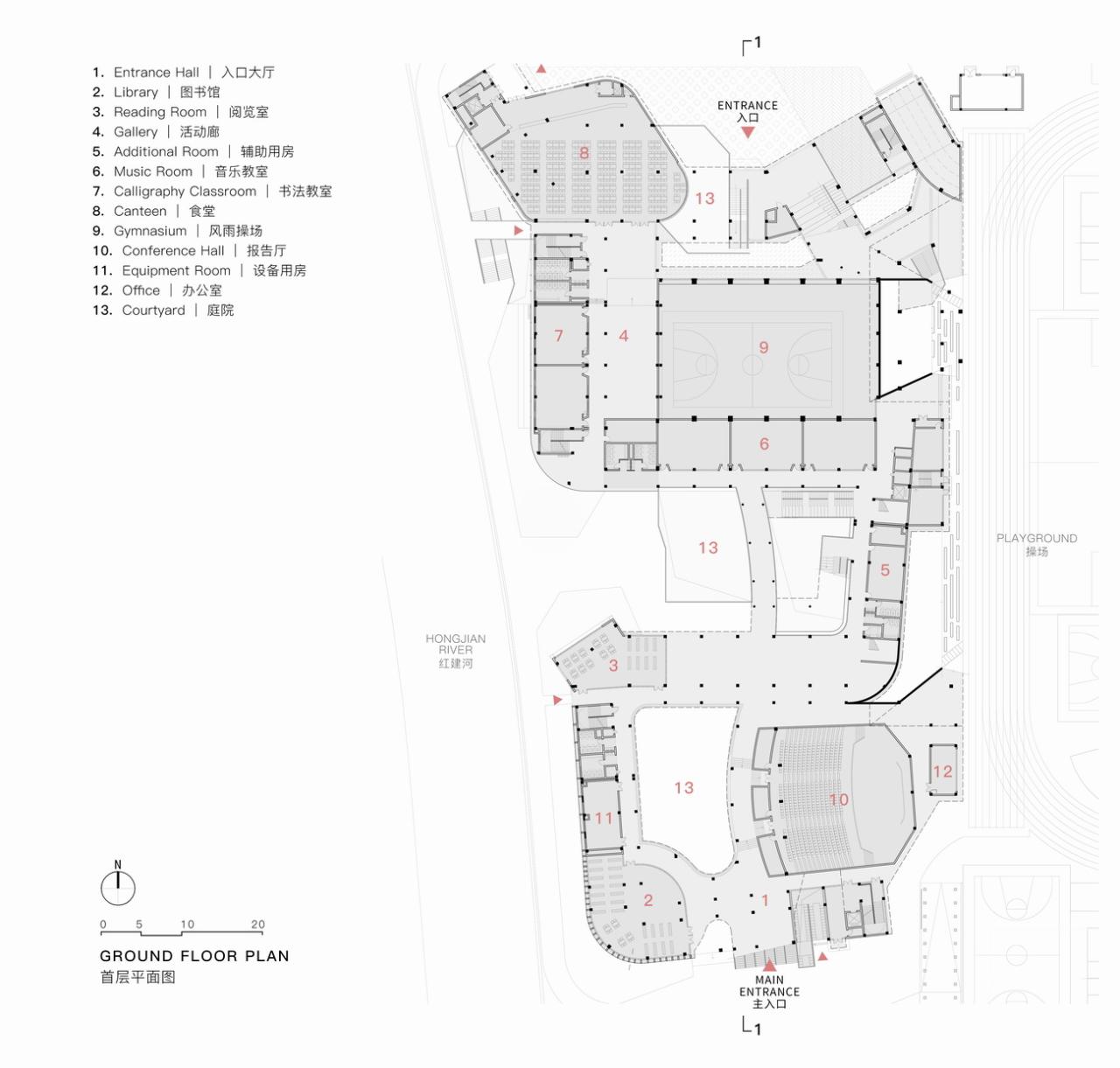 BIM建筑|成长阶梯，无界校园：杭州市上塘单元小学 / 浙江大学建筑设计研究院