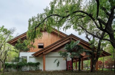 BIM建筑|上海长宁环城生态公园带市民服务驿站 / 致正建筑工作室 + 冶是建筑-BIM建筑网