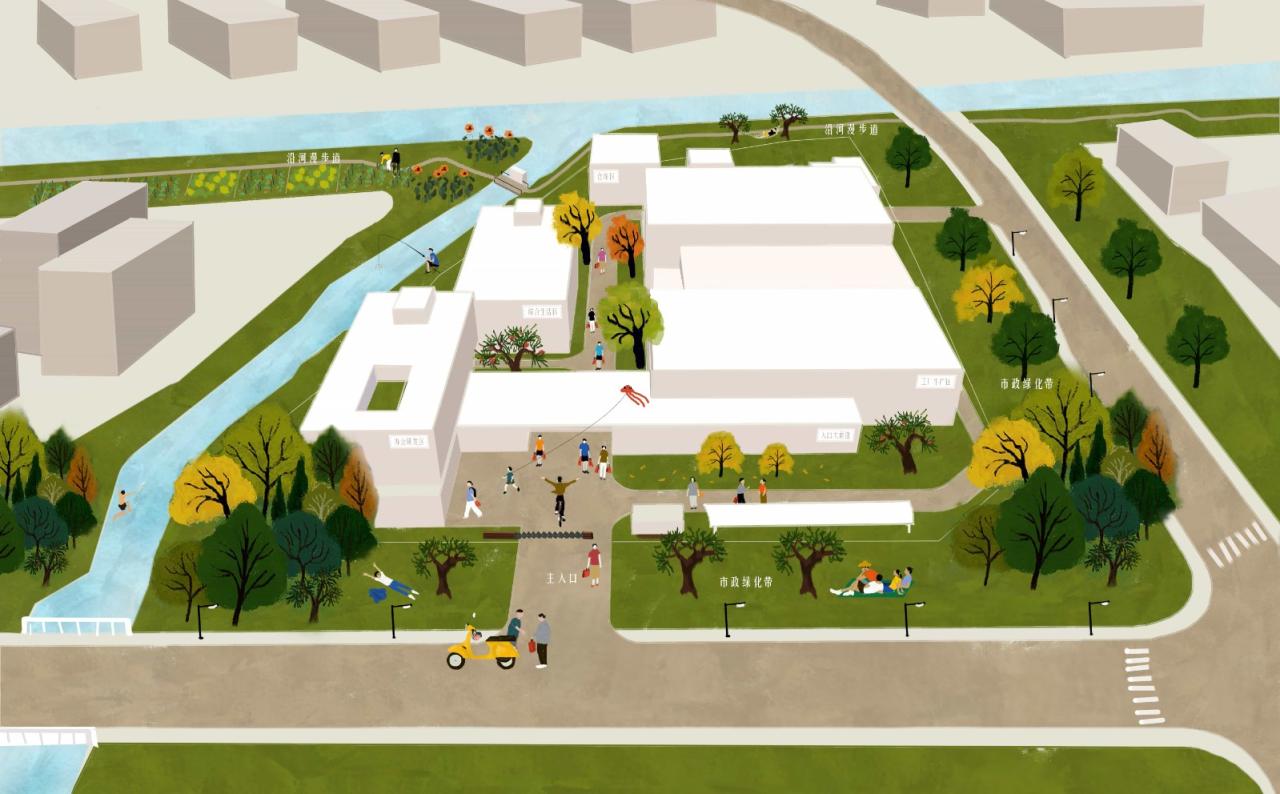 BIM建筑|美术馆语境下的温情工厂/ 田字格建筑事务所