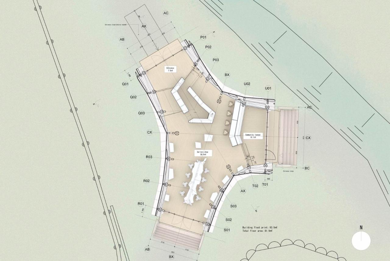 BIM建筑|小豆岛门户休息室 / VUILD Inc.