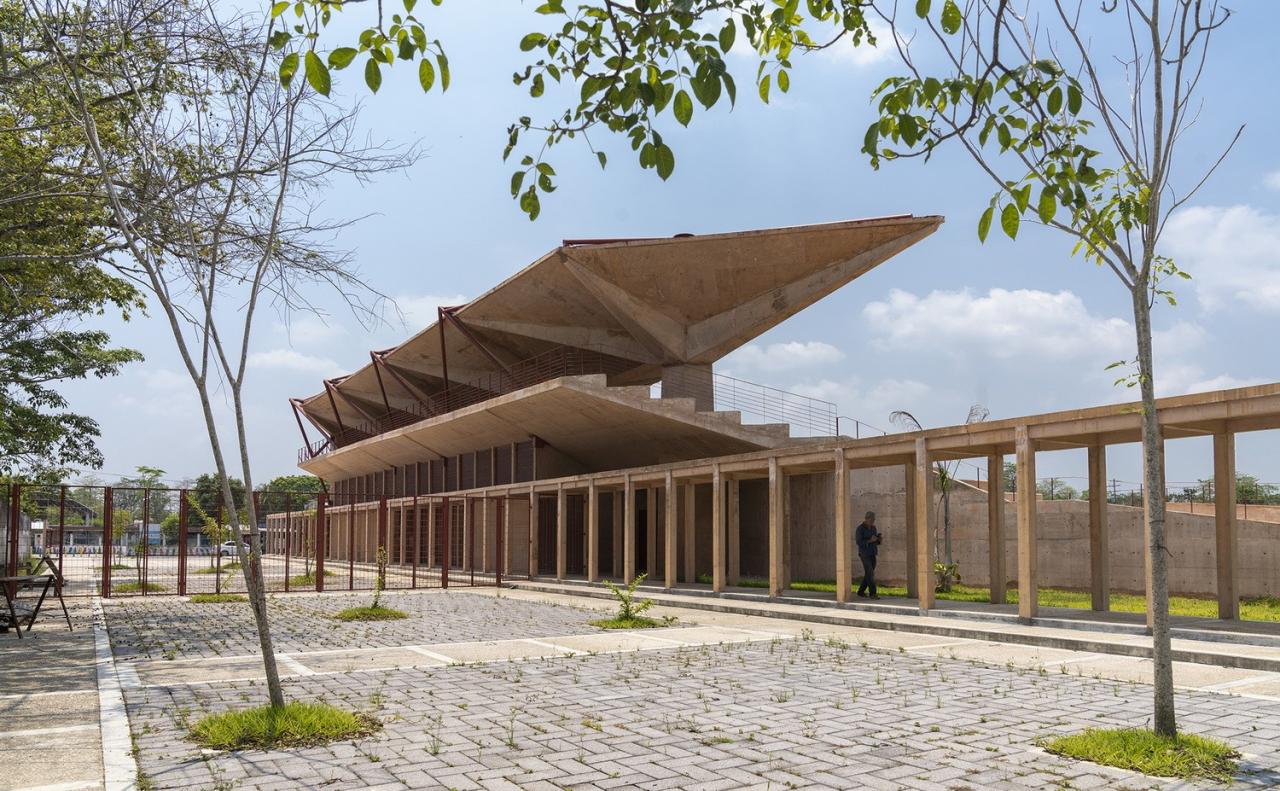 BIM建筑|Manuel Vargas Iziquierdo 棒球场与体育中心 / Bernardo Quinzaños + CCA Centro de Colaboración Arquitectónica