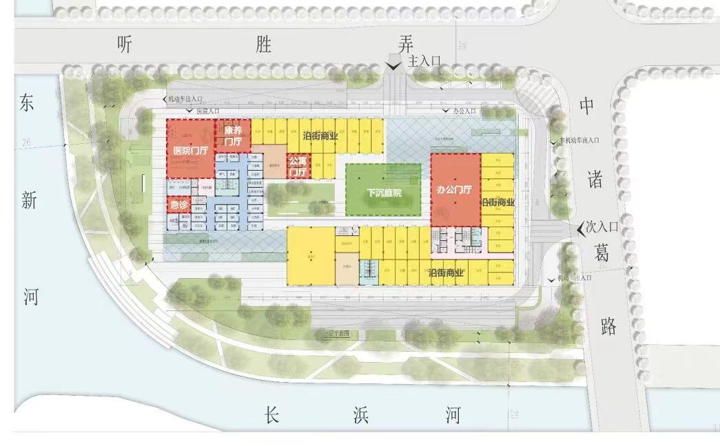 BIM建筑|城市绿谷：寿仙谷 • 数智健康综合体设计竞标方案 / LEAP