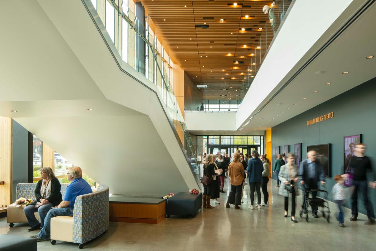 BIM建筑|Field 艺术与活动大厅 / LMN Architects