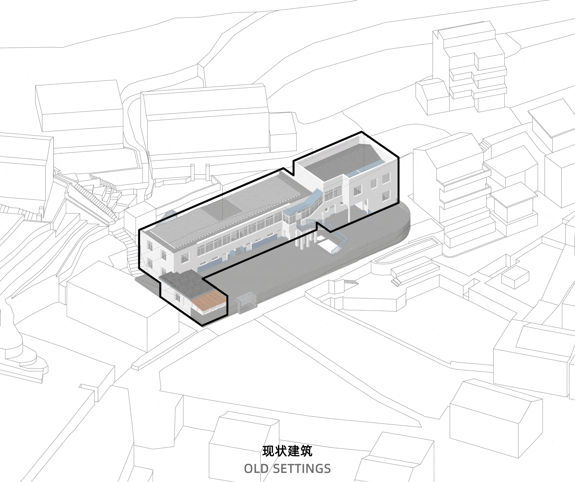 BIM建筑|孤岛浮舟：舟山柴山岛托老所 / 孟凡浩-line+建筑事务所