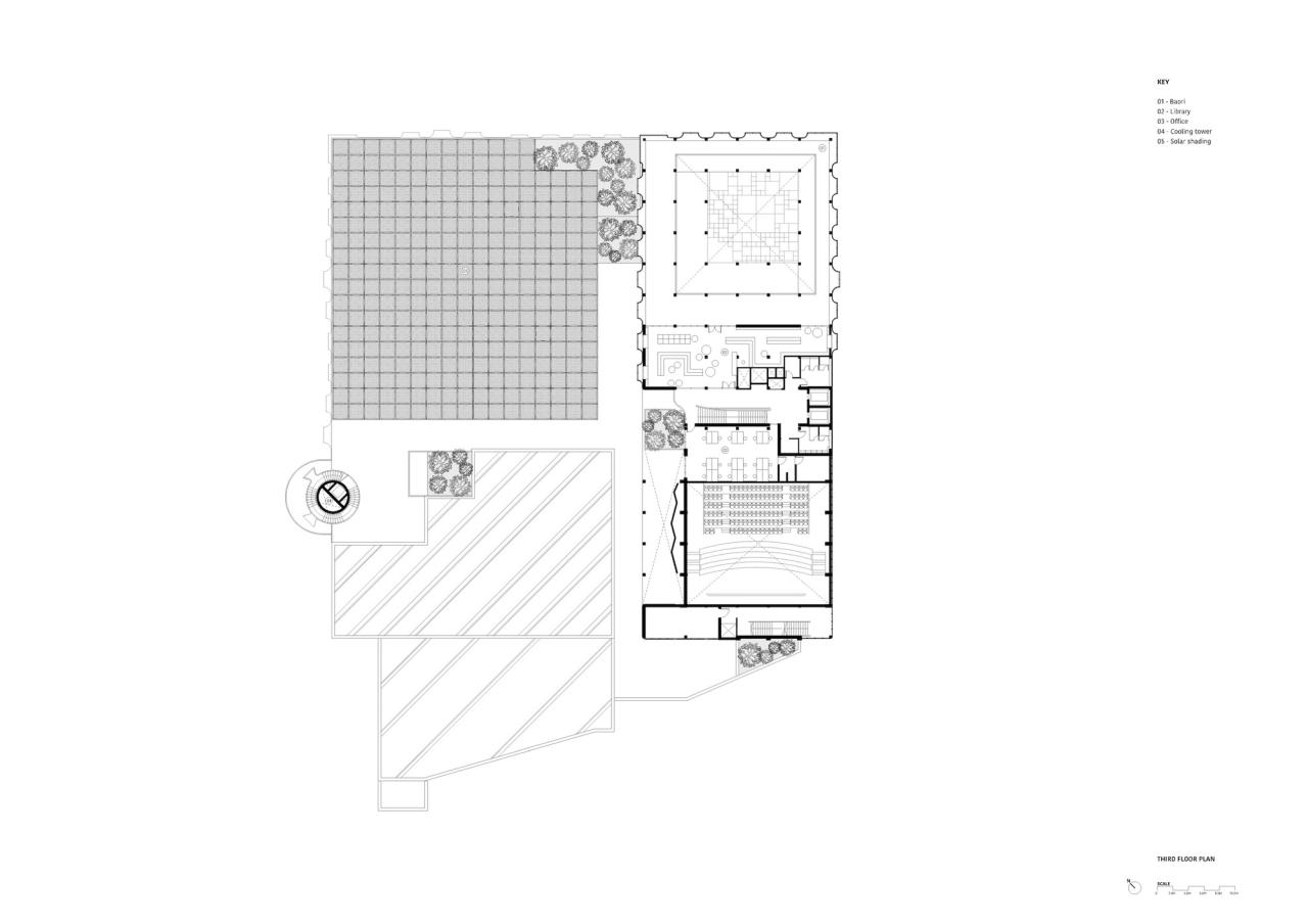 BIM建筑|第三空间文化学习中心 / Studio Saar