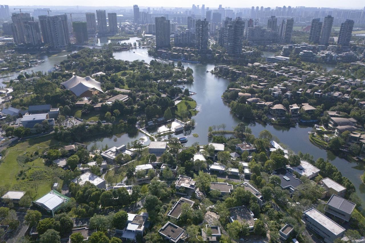 BIM建筑|麓湖CPI岛 / 几里建筑