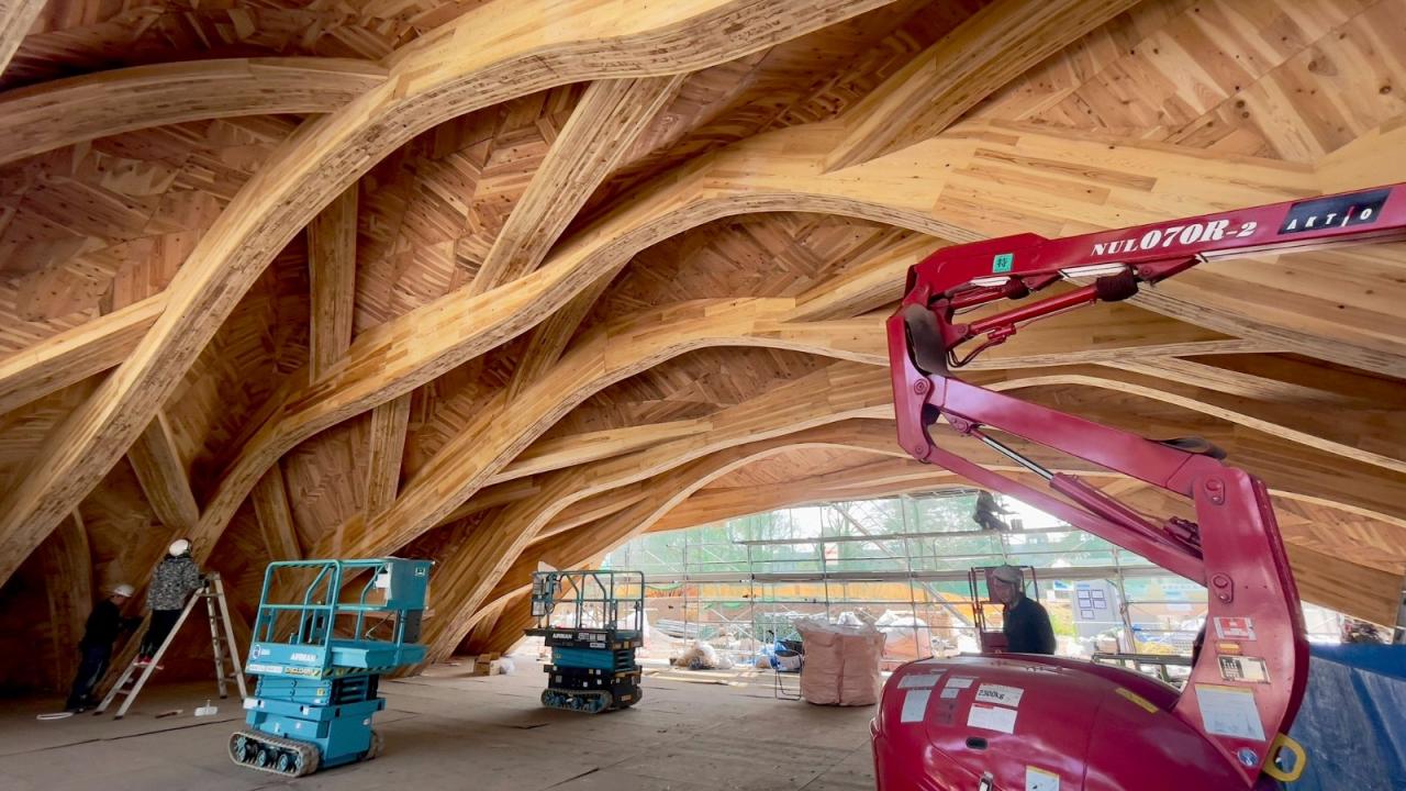 BIM建筑|学生欢迎中心 / VUILD Inc.