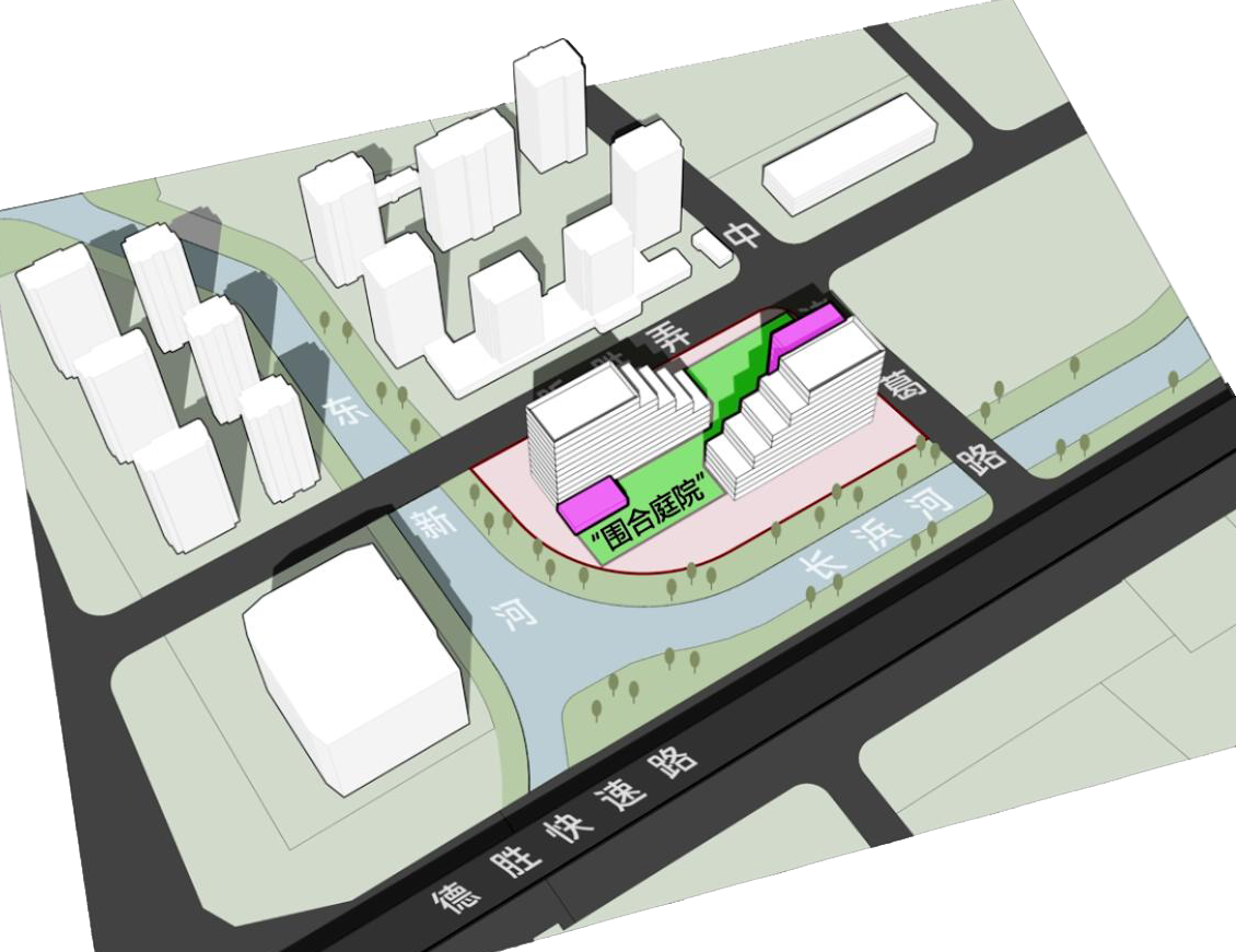 BIM建筑|城市绿谷：寿仙谷 • 数智健康综合体设计竞标方案 / LEAP