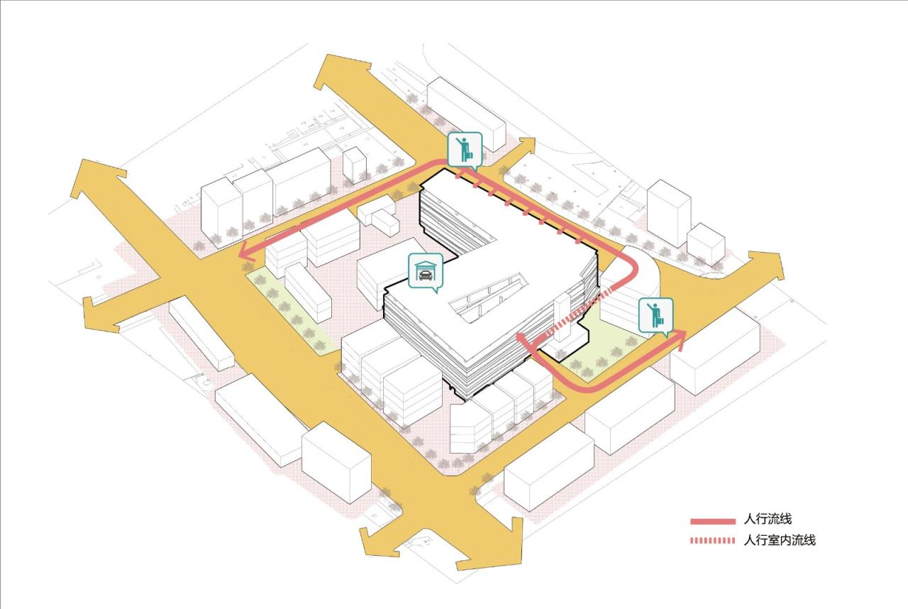BIM建筑|洪梅镇中心区停车楼：小镇“边角地”的重生 / 森磊国际