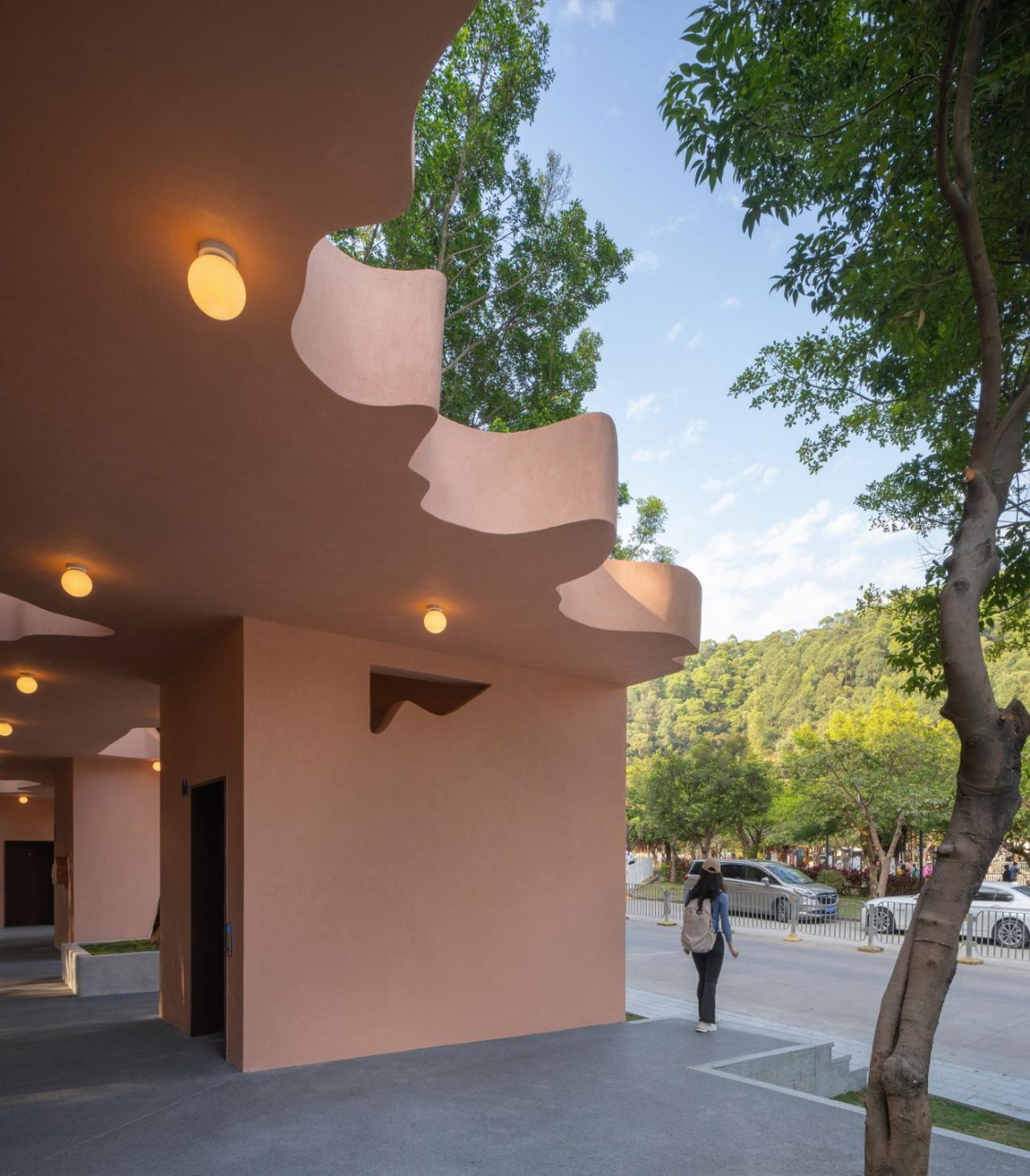 BIM建筑|绯影.驿站：石芽岭公园配套 / Studio 10