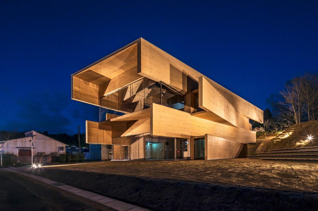 BIM建筑|Kibi Kogen N 广场 / 隈研吾建筑都市设计事务所