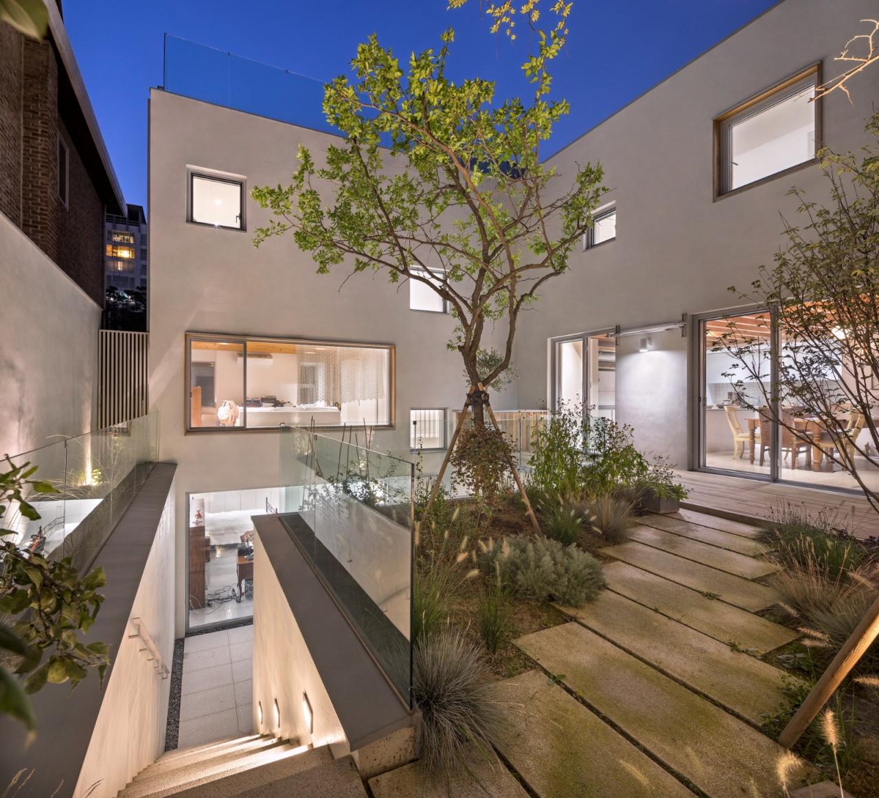 BIM建筑|Seoripul 树屋 / Soltozibin Architects