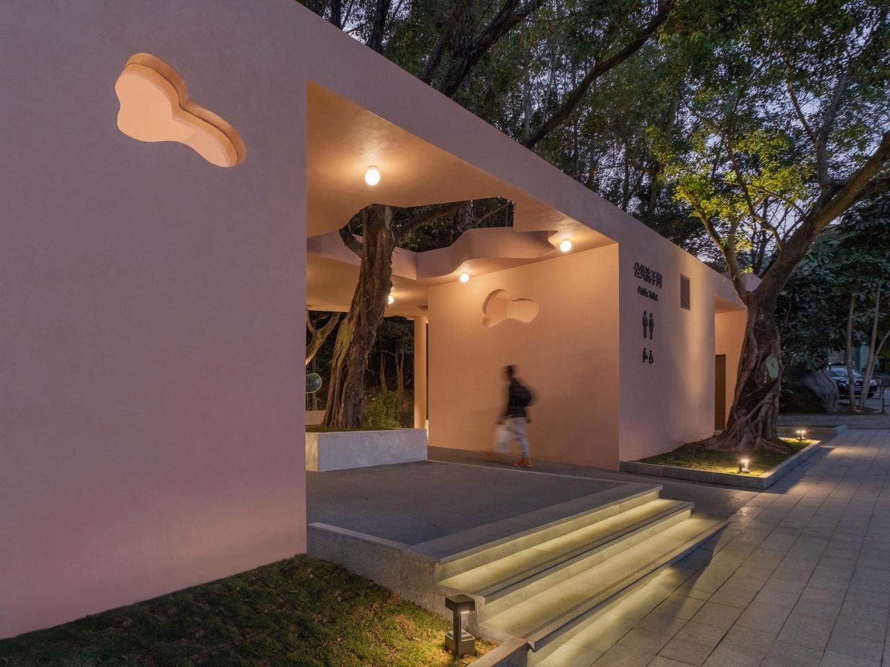 BIM建筑|绯影.驿站：石芽岭公园配套 / Studio 10