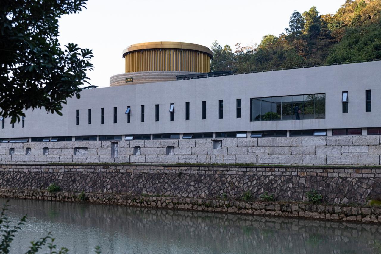 BIM建筑|瑞安普明禅寺 / 孟建民团队