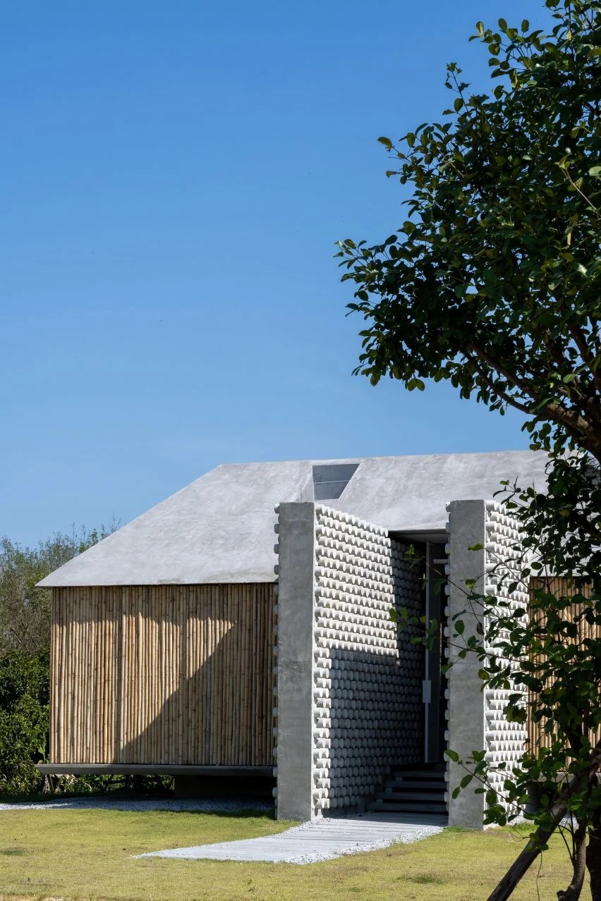 BIM建筑|泰国11.29工作室设计竹屏风建筑