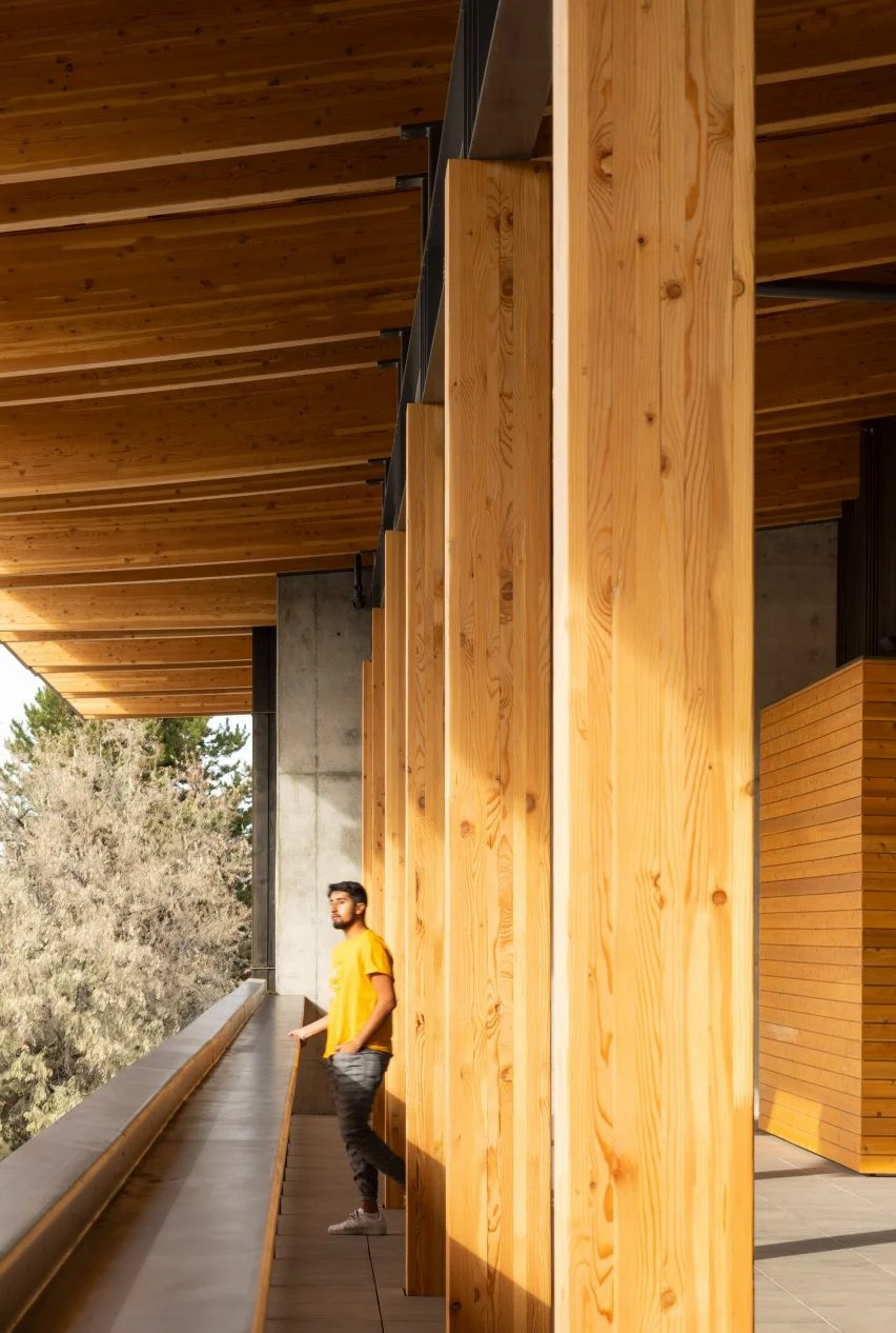 BIM建筑|奥普西建筑工作室为爱达荷州设计木材体育场