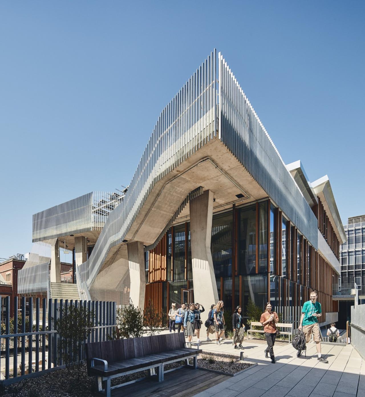 BIM建筑|墨尔本大学学生活动中心 / KoningEizenberg Architecture