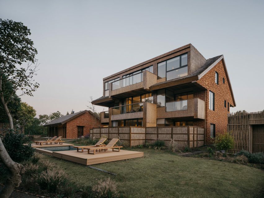 BIM建筑|如莫工作室设计崇明岛松慢旅舍