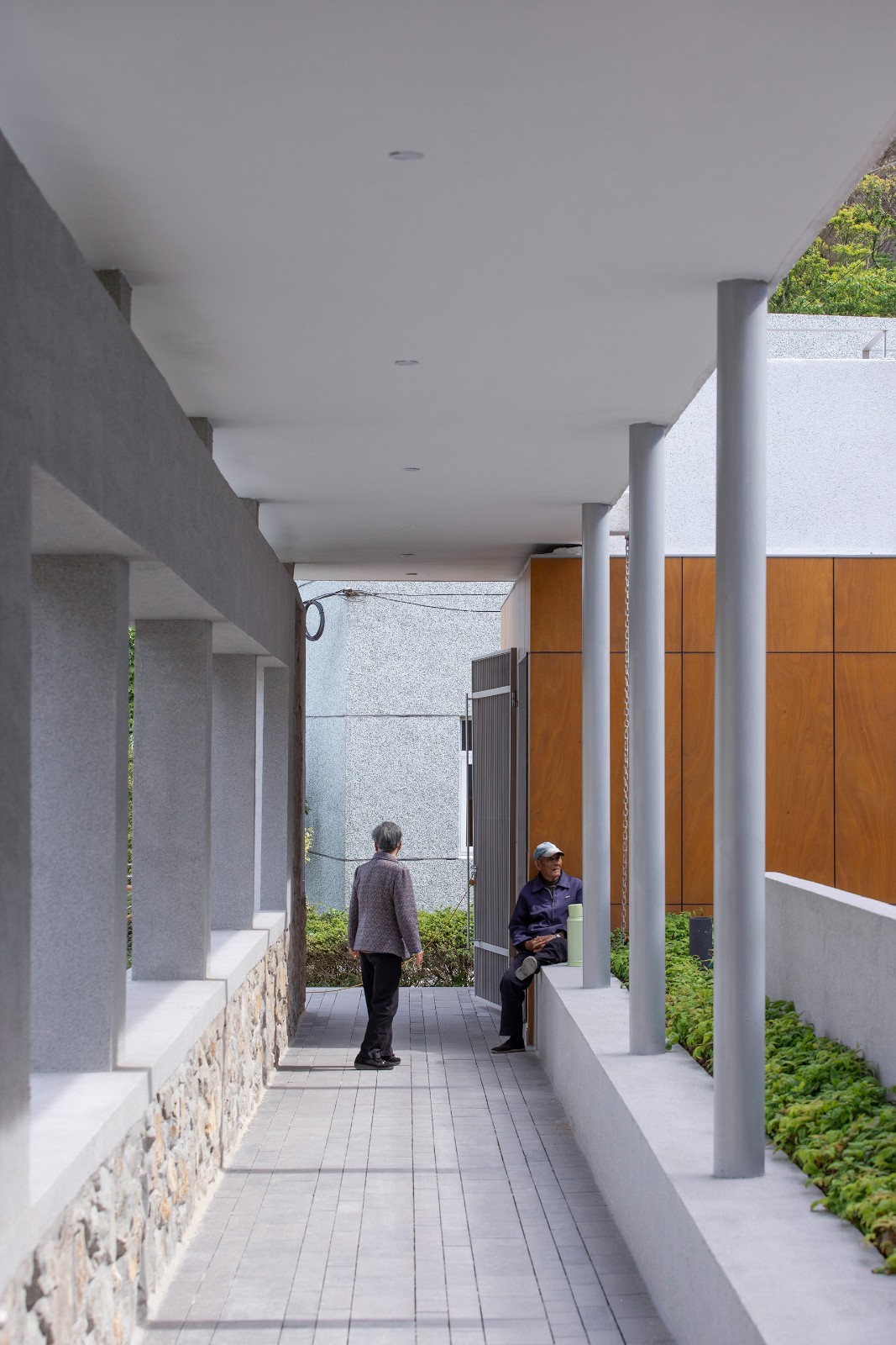 BIM建筑|孤岛浮舟：舟山柴山岛托老所 / 孟凡浩-line+建筑事务所