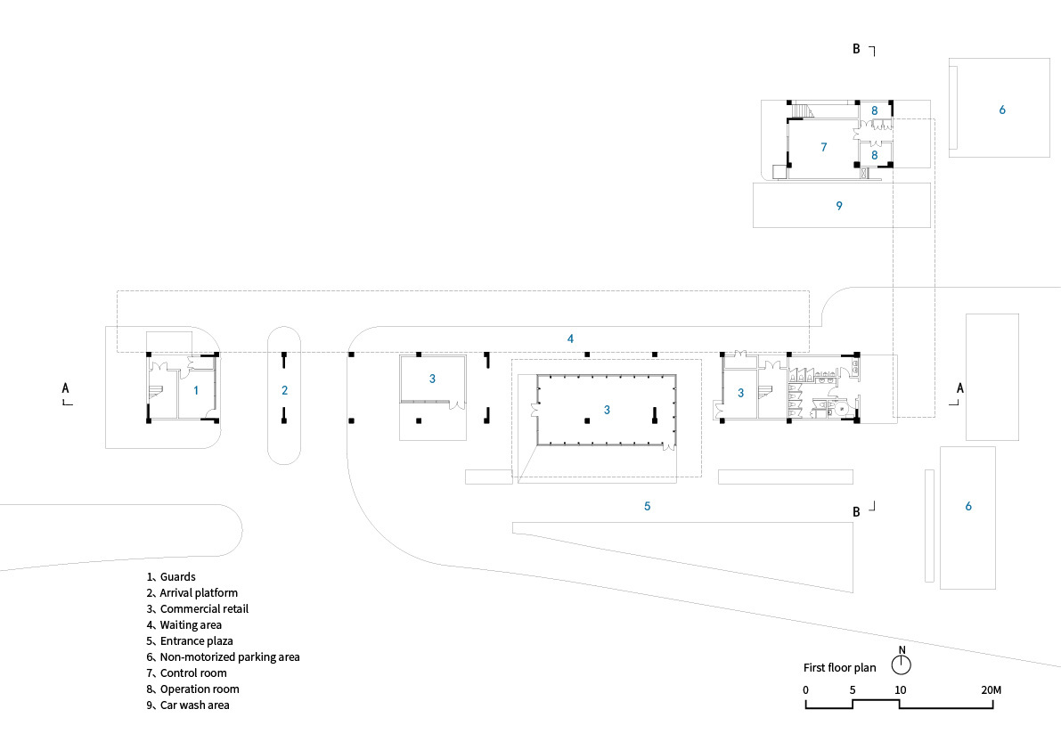 BIM建筑|昆山杜克大学公交首末站 / 阿科米星建筑设计事务所