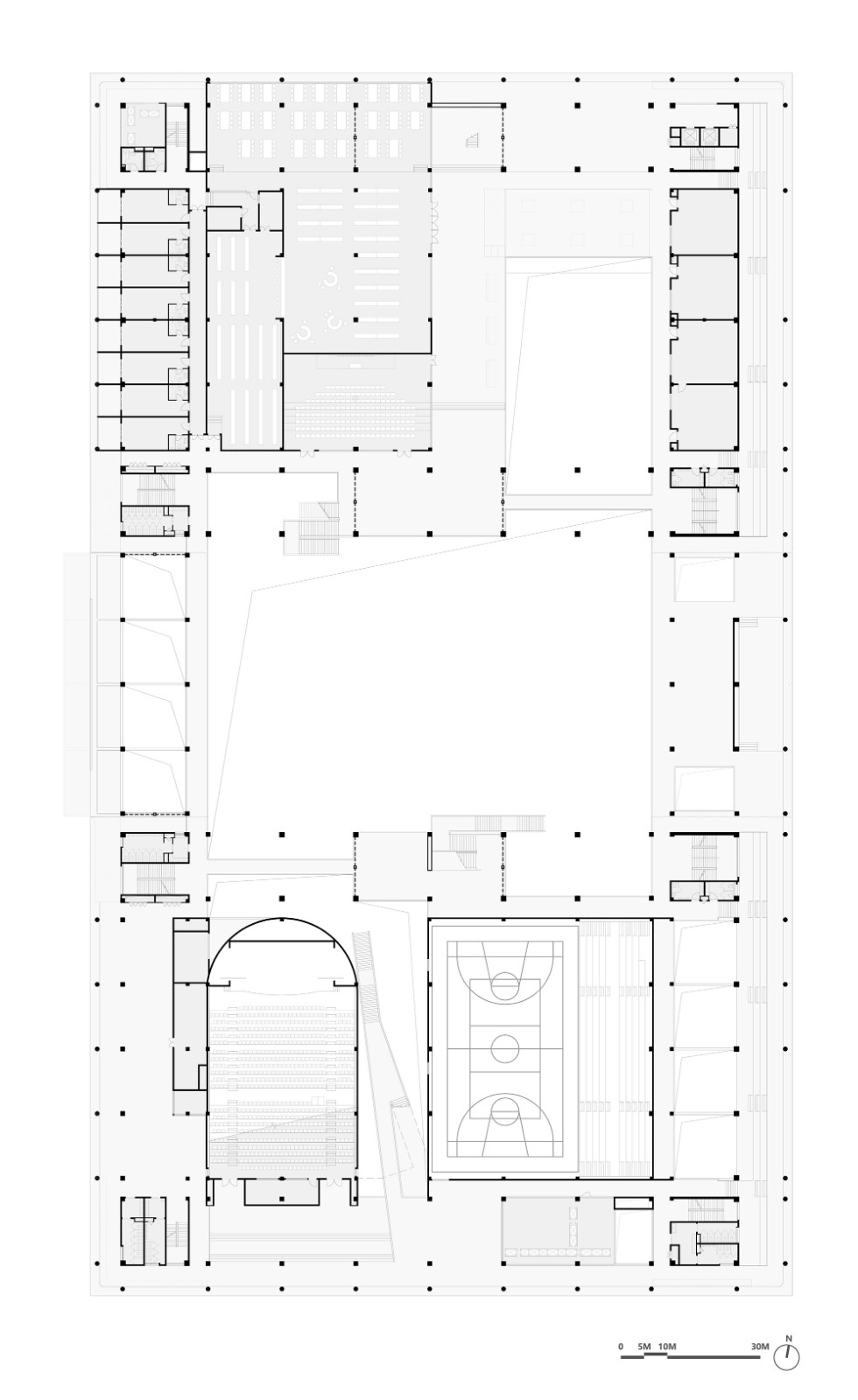 BIM建筑|仙林学校 / 雁飞建筑事务所
