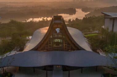 BIM建筑|“龙脊”- 地中海黑龙滩度假酒店 / AIM ARCHITECTURE-BIM建筑网