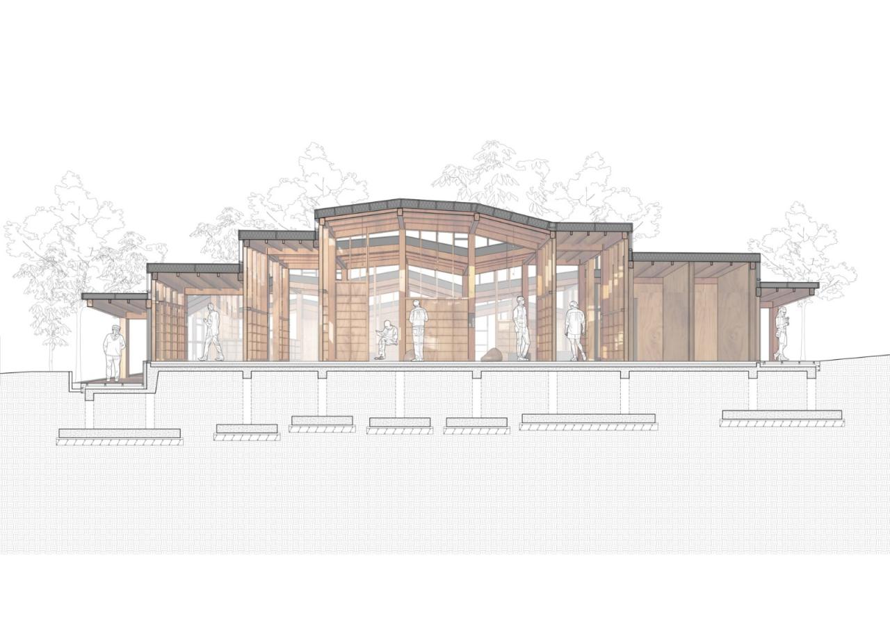 BIM建筑|Odong 公共图书馆 / Unsangdong Architects