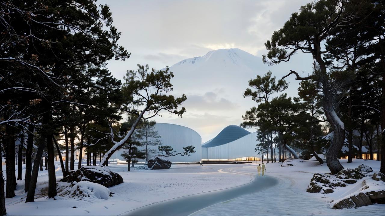 BIM建筑|徽文化艺术交流中心方案设计 / UJ 李思远新作