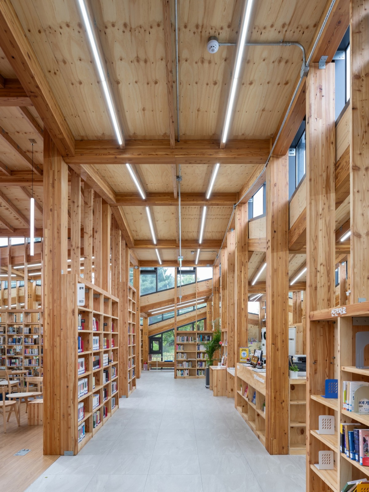 BIM建筑|Odong 公共图书馆 / Unsangdong Architects